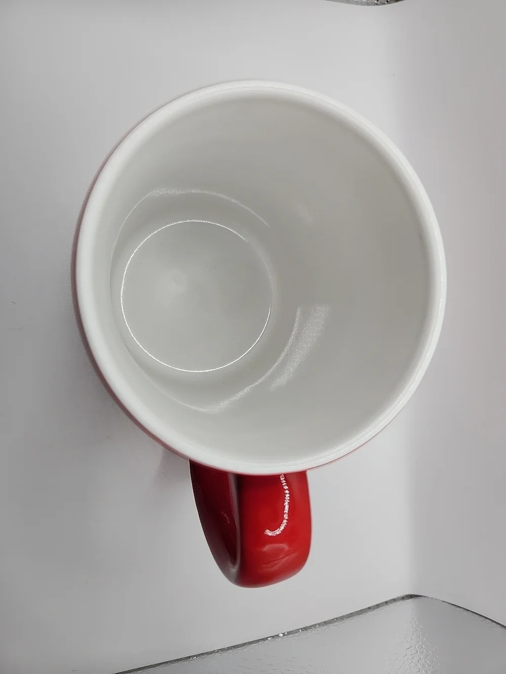 QVC Red Logo Ceramic Coffee Mug - Picture 3 of 8